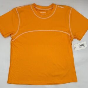 Halfdays Mollie Performance Short Sleeve T-Shirt in Zinnia